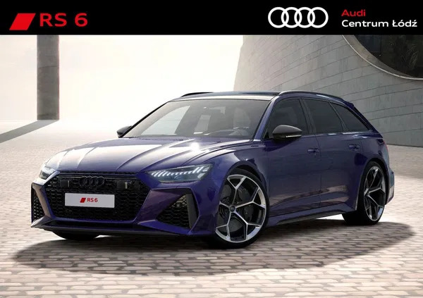 łódzkie Audi RS6 cena 936500 przebieg: 5, rok produkcji 2024 z Bielsk Podlaski